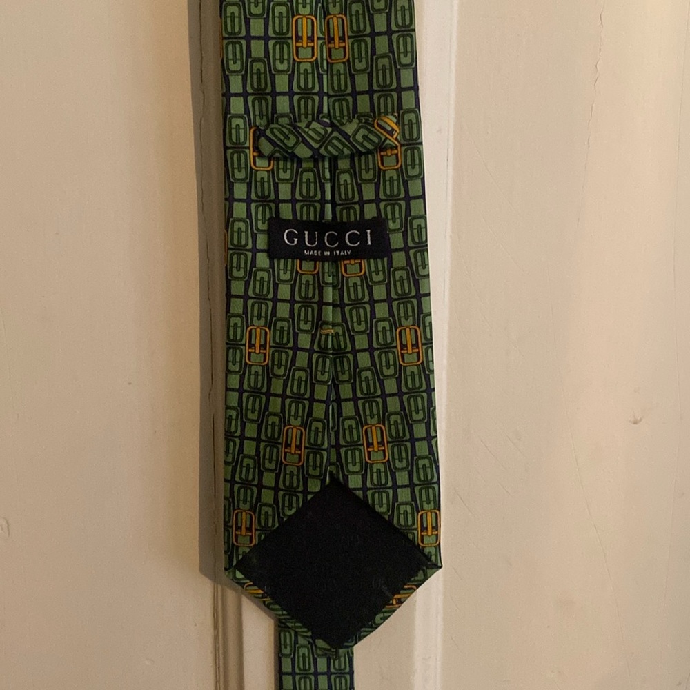 Gucci men’s tie green